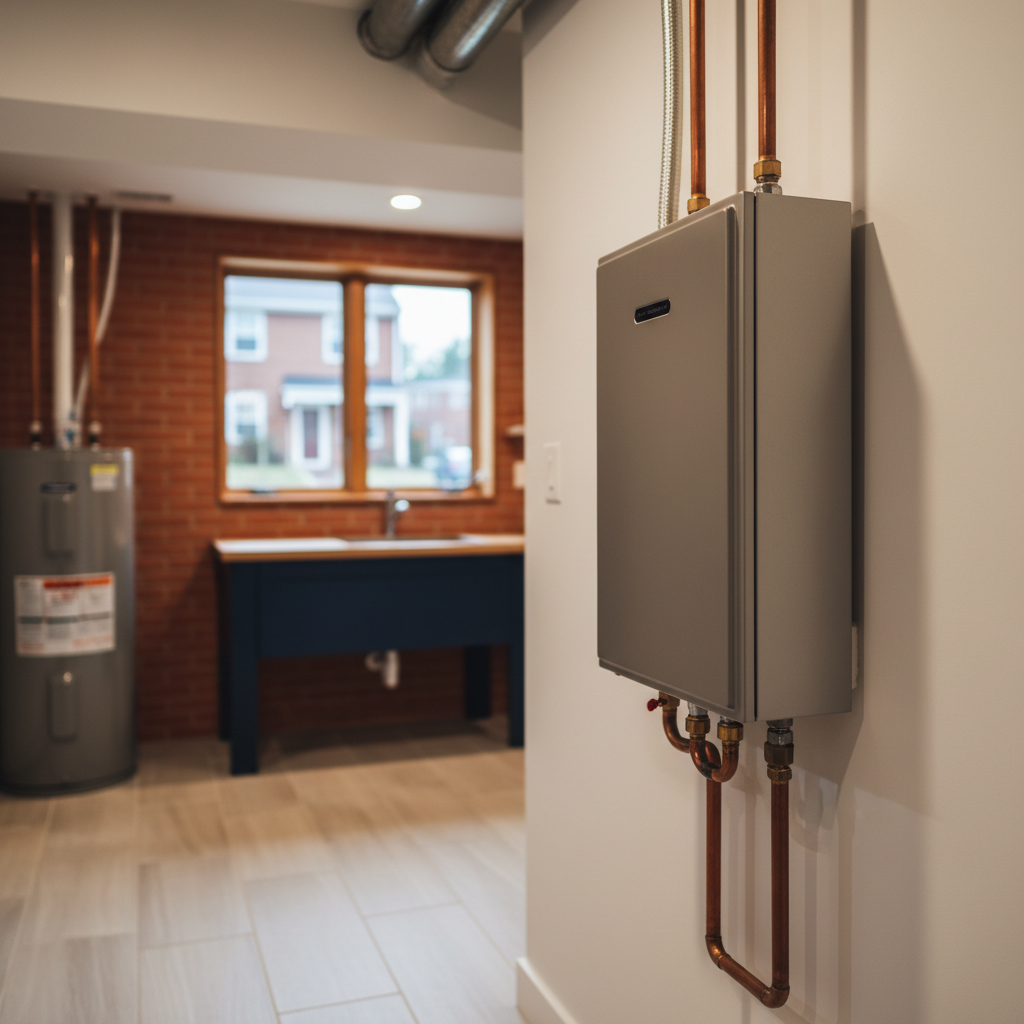 Tankless vs. Tank Water Heater Replacement in the DMV: 2026 Cost, Lifespan, and ROI Breakdown